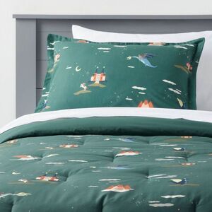 Pillowfort - Kids' Bedding Comforter Set Percale 3-P Dragon